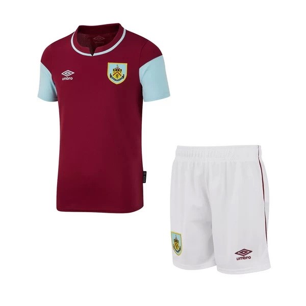 Camiseta Burnley 1ª Kit Niños 2020 2021 Borgona